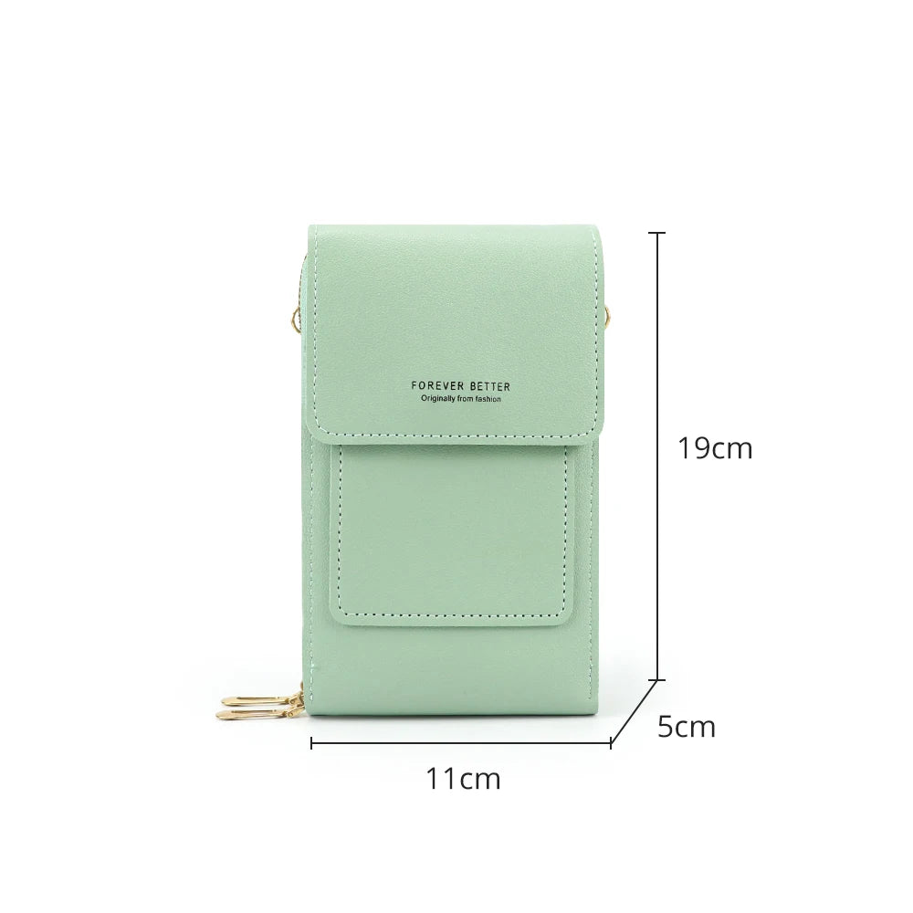 Women's Touch Screen Cell Phone Purse Crossbody Shoulder Bag