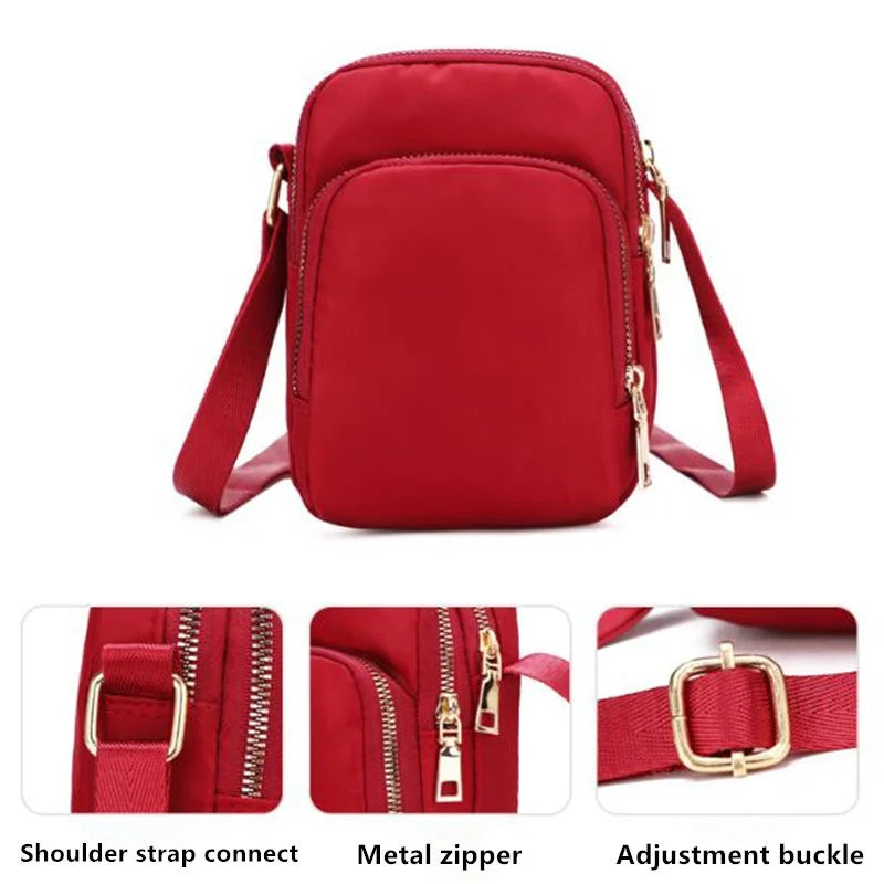 Waterproof Crossbody Shoulder Bag Multifunction