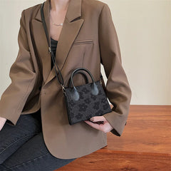 Women's Western Style Crossbody Bag Autumn Small Square