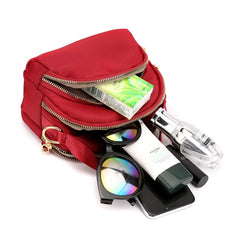 Women's Canvas Handbag Shoulder Crossbody Bags Messenger Backpack