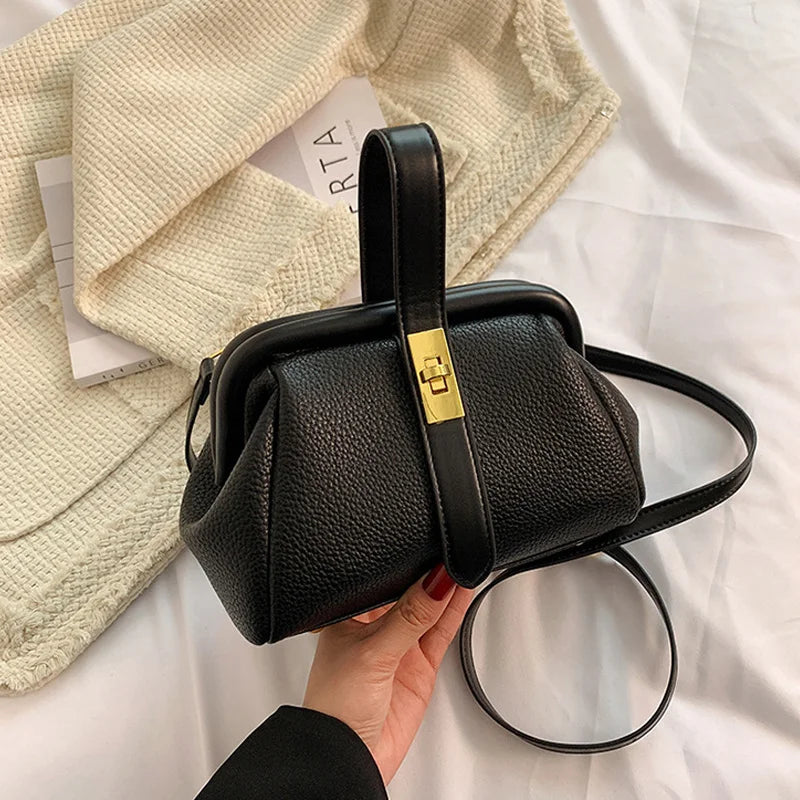 Women Leather Handbags Retro Crossbody Bags Female Shopping Totes