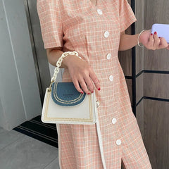 Women's All-match Ins Messenger Bag Portable Small Square Bag