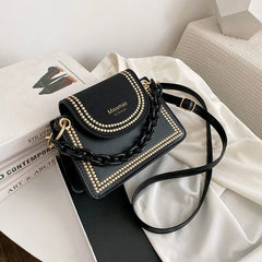 Women's All-match Ins Messenger Bag Portable Small Square Bag
