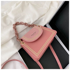 Women's All-match Ins Messenger Bag Portable Small Square Bag