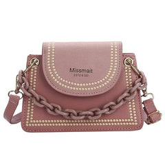 Women's All-match Ins Messenger Bag Portable Small Square Bag