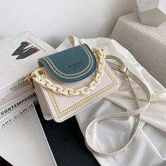 Women's All-match Ins Messenger Bag Portable Small Square Bag