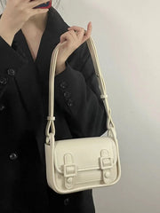 Leather Cartoon Print Shoulder Crossbody Purse