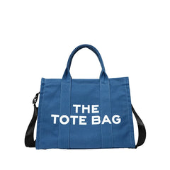 Casual Large Capacity Tote Bag Canvas Shoulder Bag Ladies Crossbody Bags