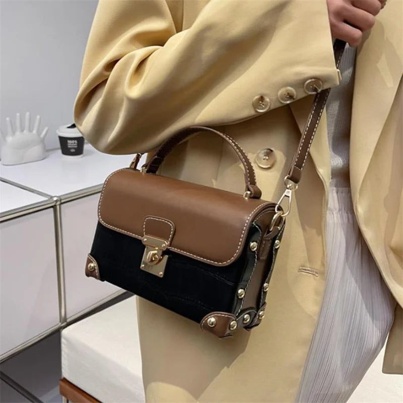 Women's Casual Crossbody Bag Square Messenger Totes Handbags