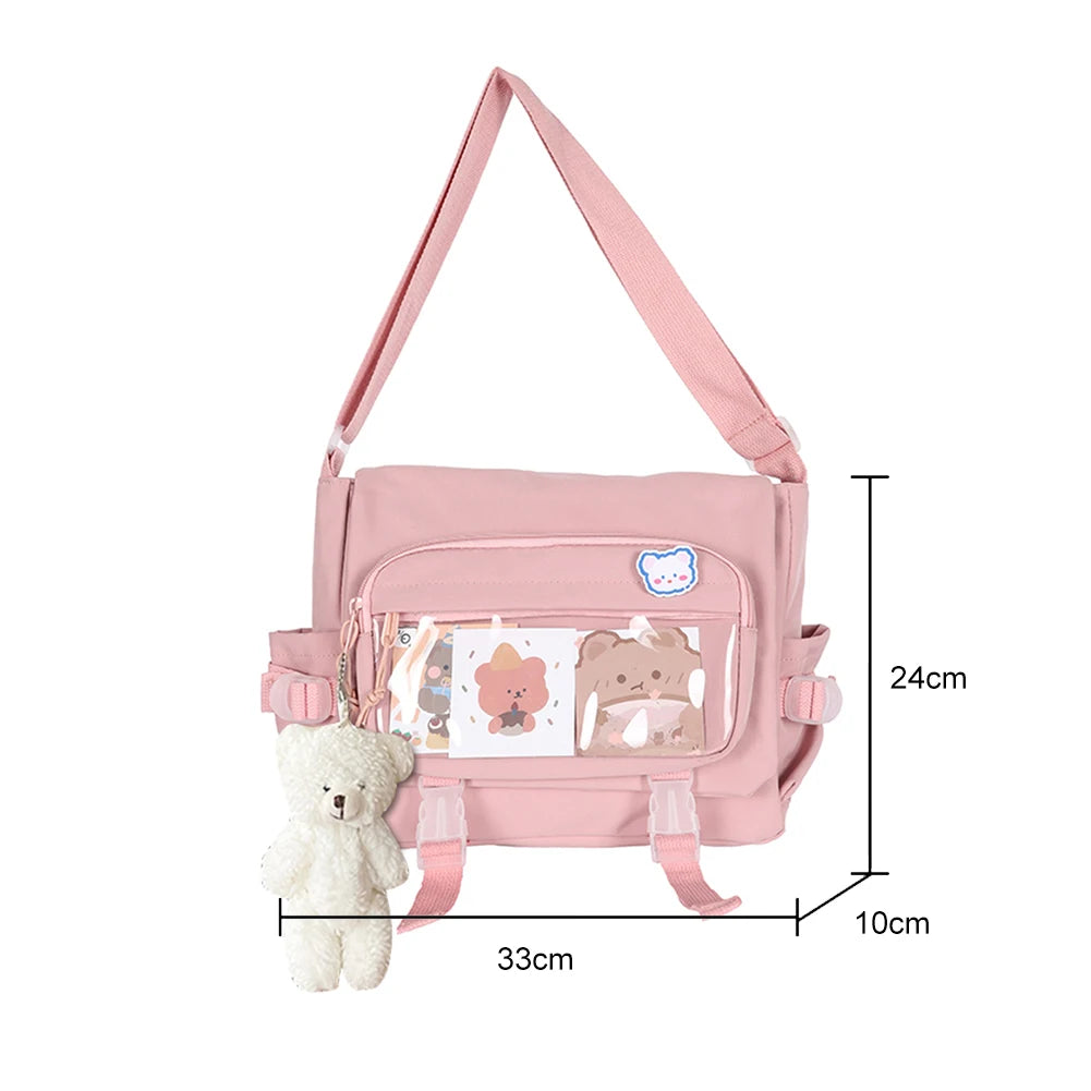 Japanese Harajuku Messenger Bag for Teen Girls