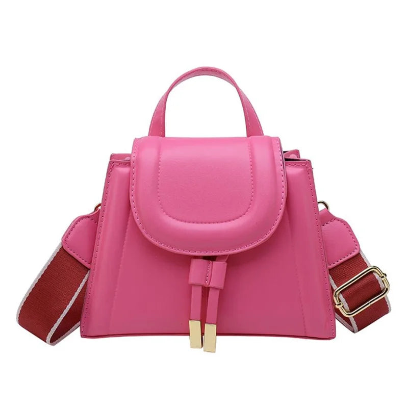 Women's Leather Messenger Bag Shoulder Handbag