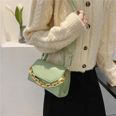 Retro Chain Shoulder Messenger Crossbody Bag Handbag Clutch
