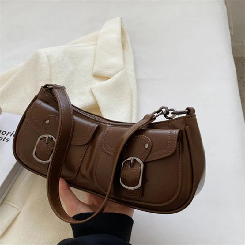 Women's PU Leather Crossbody Bag Handbags Shoulder Totes Phone Purse