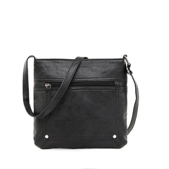 Retro Leather Shoulder Bags For Women Soft Crossbody Handbags