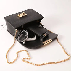 Chain Small Square Bag European American Style Shoulder Bag Mini Handbag