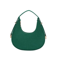 Women's Felt Crocodile Underarm Bag Autumn Winter Retro Shoulder Bag