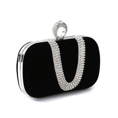 Women's Diamond Rhinestone Handbag Evening Party Clutch