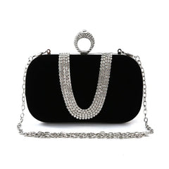 Women's Diamond Rhinestone Handbag Evening Party Clutch