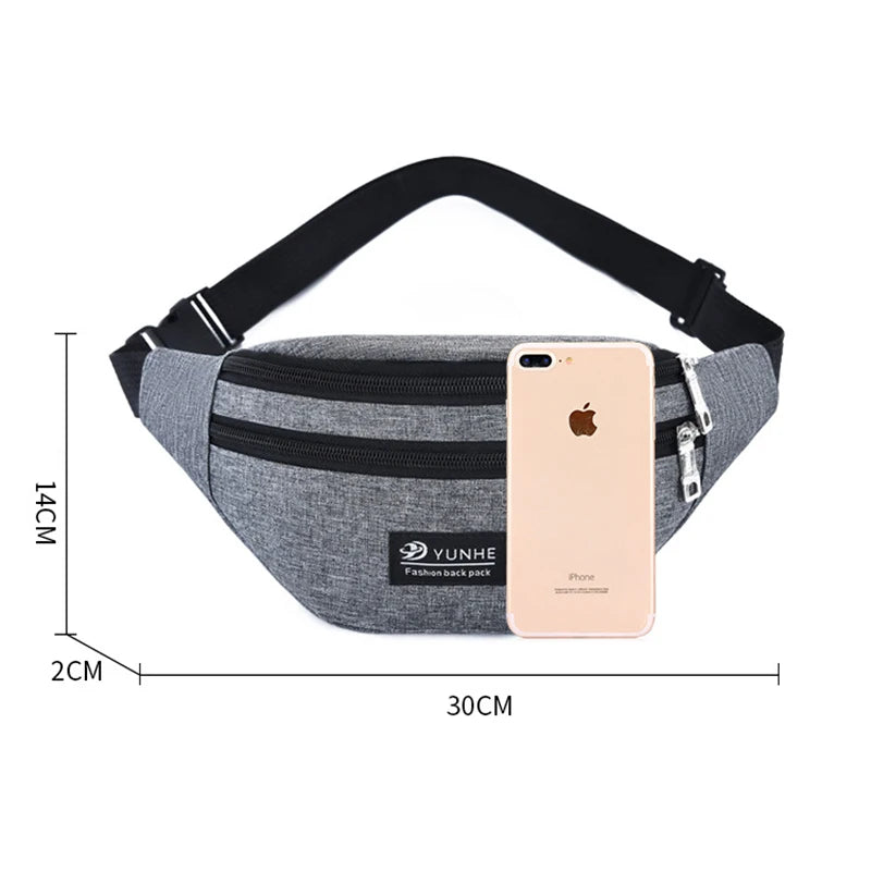 Colorful Belt Bag Fanny Pack Waist Bag Travel Hip Bag Phone Pouch Packs