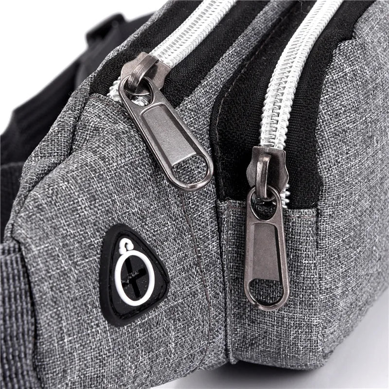 Colorful Waist Bag Fanny Pack for Travel Hip Bag Zipper Pouch Packs