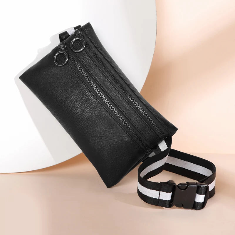 Women's Belt Bags Waist Packs Bum Bag Shoulder Chest Pack Waterproof