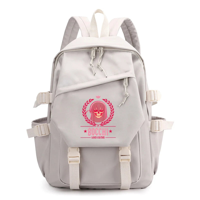 Women's Bocchi The Rock Anime Bag Mutifunctional Teens Zip Shoulders Bag