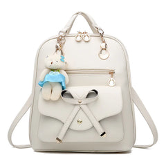 Women's PU Leather Backpacks, Casual School Bags