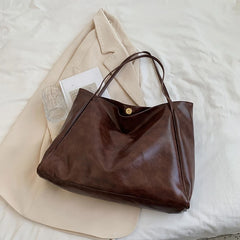 Women's Bucket Bag Casual Shoulder Handbags Large Capacity Tote Bag