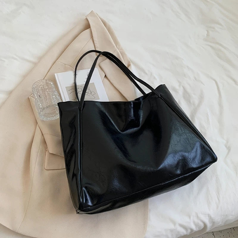 Women's Bucket Bag Casual Shoulder Handbags Large Capacity Tote Bag