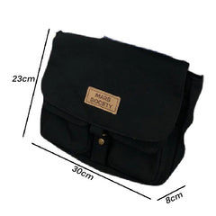 Women's Canvas Messenger Bag Japanese Shoulder Bag Vintage