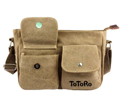 Women's Canvas Handbag My Neighbor Totoro Cartoon Schoolbag
