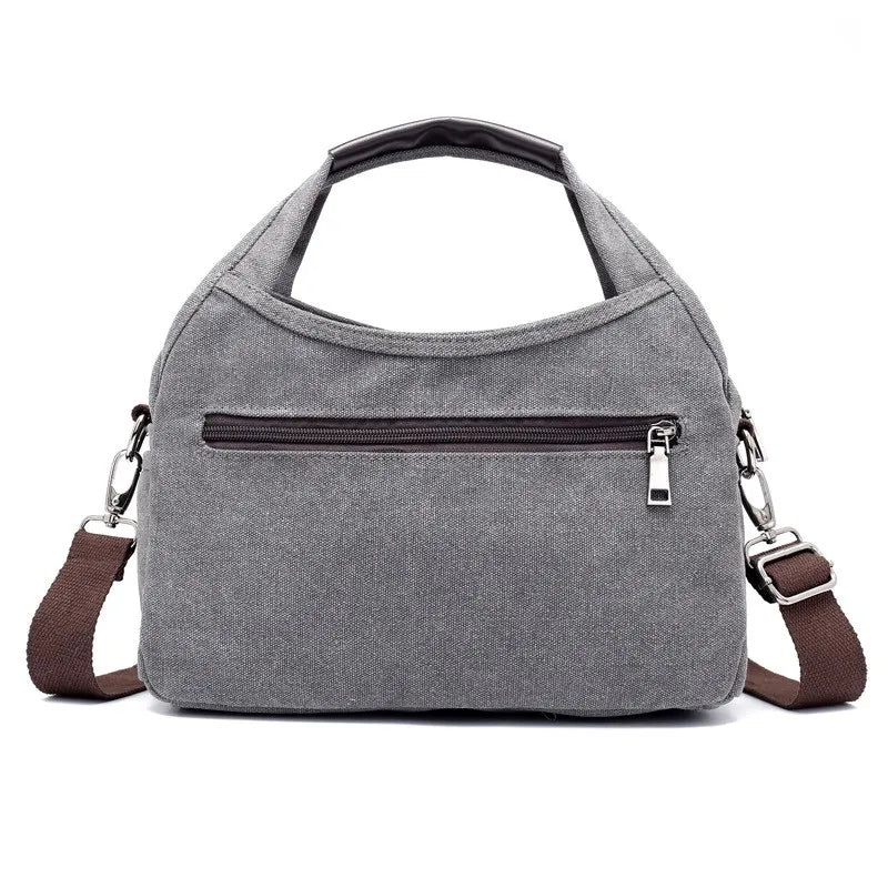 Women's Canvas Handbags Shoulder Bags Crossbody Totes Vintage Multi-pocket