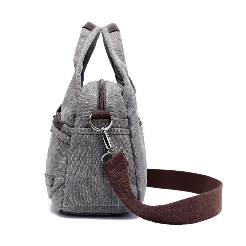Women's Canvas Handbags Shoulder Bags Crossbody Totes Vintage Multi-pocket