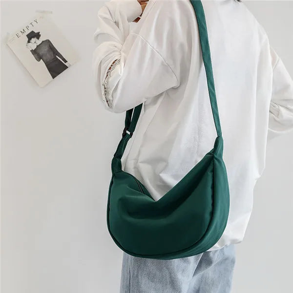 Women's Canvas Handbag Dumplings Bag Tote