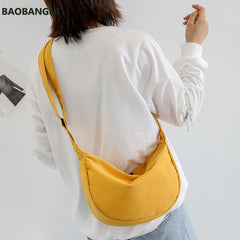 Women's Canvas Handbag Dumplings Bag Tote