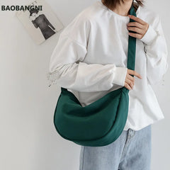 Women's Canvas Handbag Dumplings Bag Tote