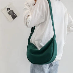 Women's Canvas Handbag Dumplings Bag Tote
