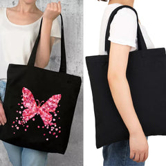 Women's Canvas Shopping Bags Shoulder Shopper Bag Large Capacity Eco Grocery Tot