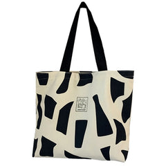 Harajuku Alphabet Print Canvas Shoulder Bag