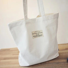 Women's Canvas Shoulder Bags Female Letter Printed Messenger Handbags