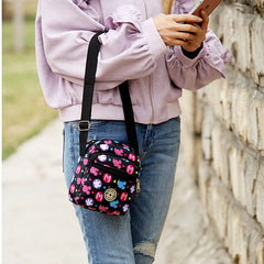 Women's Nylon Cross Small Bag Multi-layer