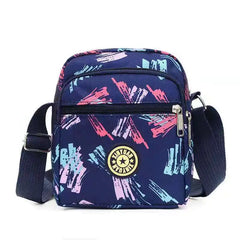Women's Nylon Cross Small Bag Multi-layer