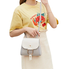 Women's Casual Cross Body Bag Summer Shoulder Bag Leather Satchel