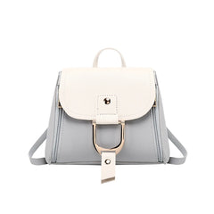Women's Casual Crossbody Bag Leather Satchel Mini Backpacks