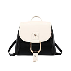 Women's Casual Crossbody Bag Leather Satchel Mini Backpacks