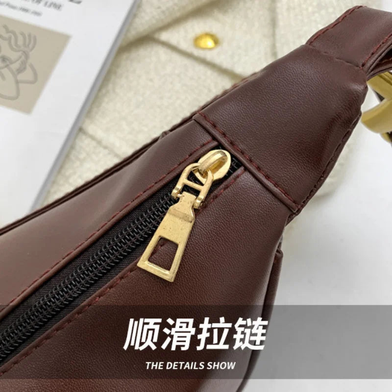 Retro Crossbody Bag Solid Casual Female Bag Autumn Style Phone Shoulder Bag