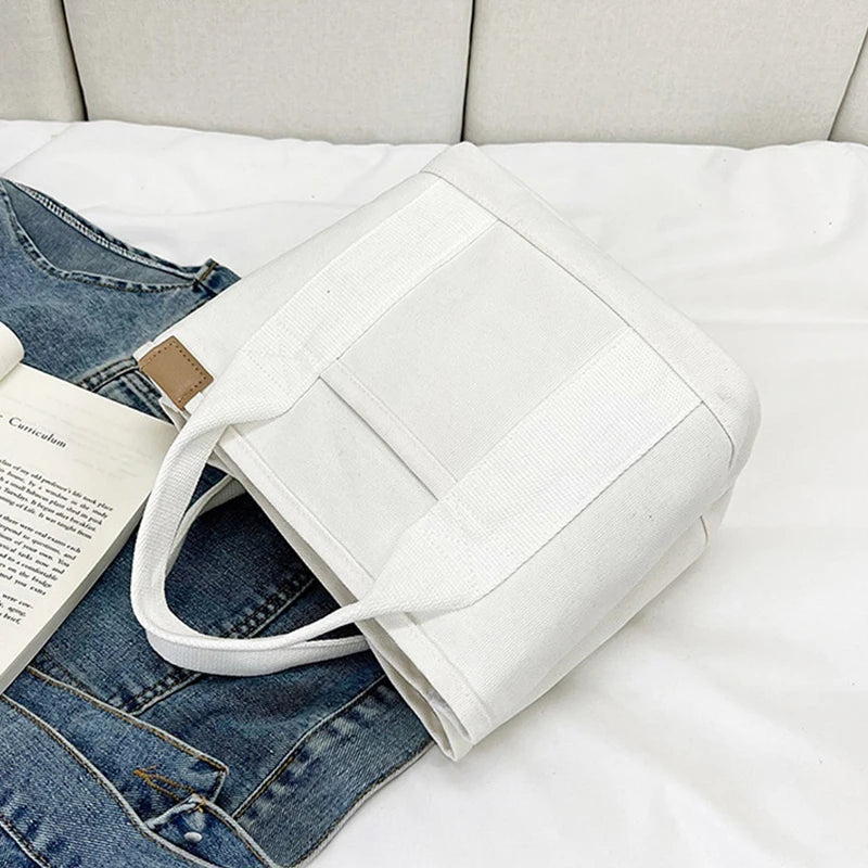 Women's Casual Underarm Shoulder Bag Small Handbags Travel Totes Canvas