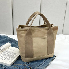 Women's Casual Underarm Shoulder Bag Small Handbags Travel Totes Canvas