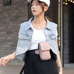 Women's Hip Hop Banana Belt Bag Chest Pack Crossbody Bag