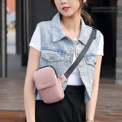 Women's Hip Hop Banana Belt Bag Chest Pack Crossbody Bag